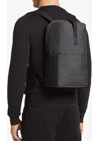 Çanta Brooks Dalston Tex Nylon 12 Litre Gri Siyah