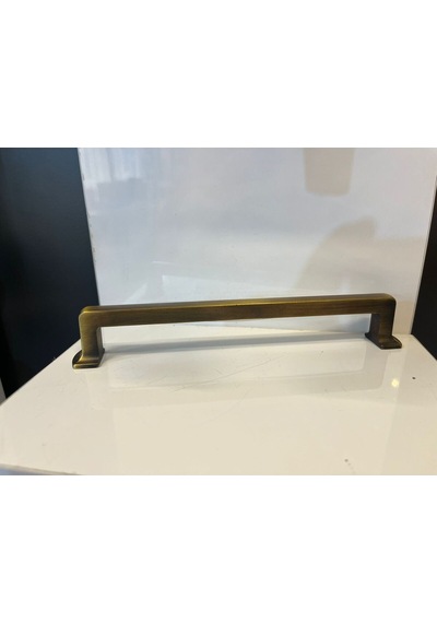 Levante Metal Kulp 192mm Antik Sarı Dolap Kapak Tv Ünite Modern Çekmece Mobilya Komidin Konsol