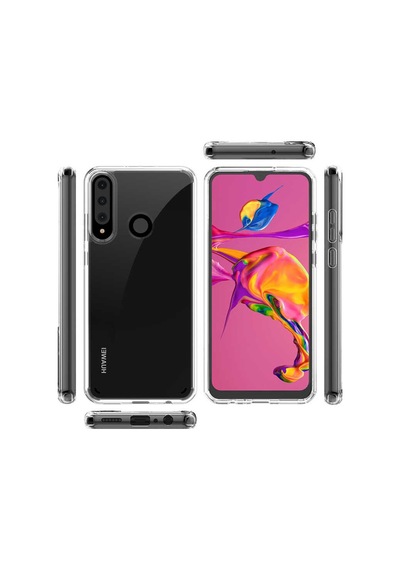 Huawei Y6P Kilif Full Seffaf Sararmaz Kapak 406652836