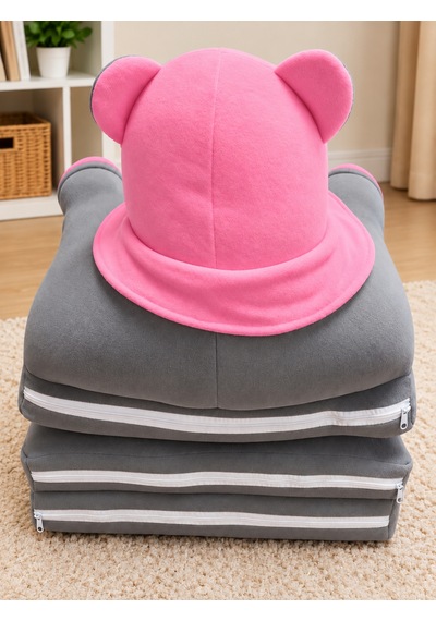 Teknor Ayıcık Katlanabilir Çocuk Koltuğu 120 Cm Pembe