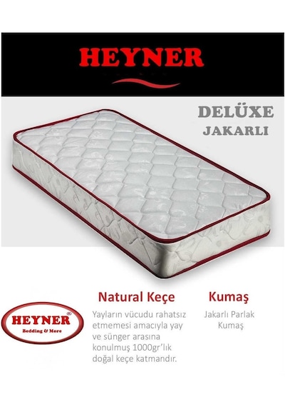 100 x 170 Heyner Delüxe Soft Ortopedik Yaylı Yatak