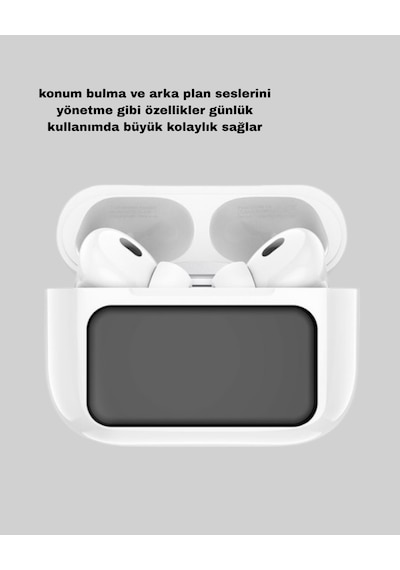 Anc Bluetooth Kulaklık Dokunmatik, Powerbank Kutulu, Akıllı Sensörlü Diğer