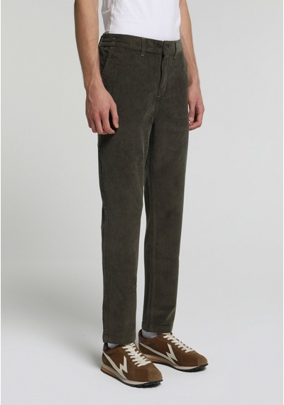 Colin's Colins Regular Fit Orta Bel Düz Paça Erkek Yeşil Pantolon Cl1081598 Q1.v2 Kha Haki