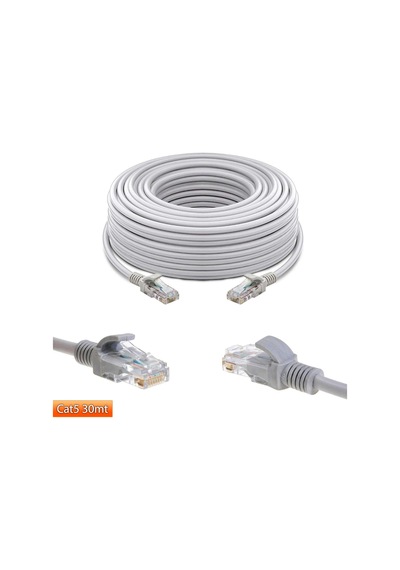Cat5 Patch Network Ethernet Kablo 30 Metre