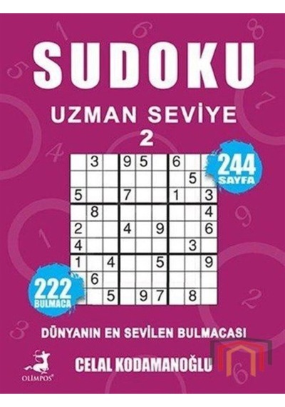 Sudoku Uzman Seviye 2 - Celal Kodamanoğlu - Olimpos Yayınları