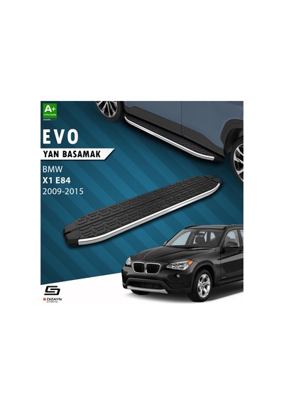 S-dizayn Bmw X1 E84 Evo Krom Yan Basamak 183 Cm 2009-2015