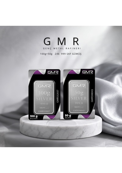 150 Gr Külçe Gümüş 999 Ayargmr