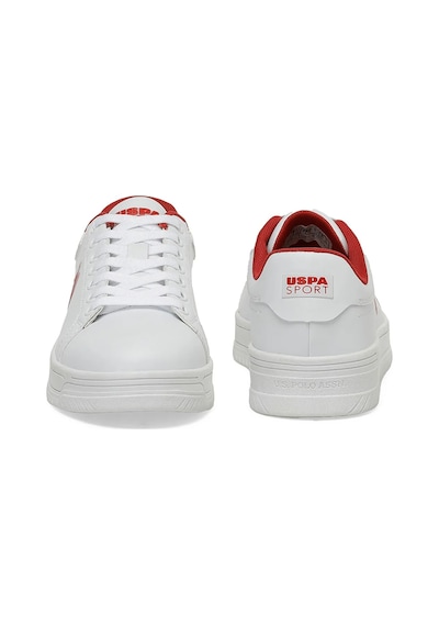 U.s. Polo Assn. Marlon Cilt Kadın Sneaker Spor Ayakkabı 867800000705 05 Beyaz Beyaz