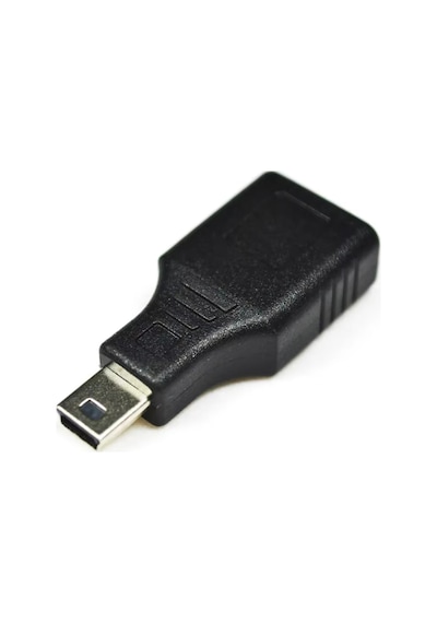 Usb Dişi 5 Pin Mini Usb Erkek Çevirici, Otg Araç Aux Çevirici Otg Adaptör