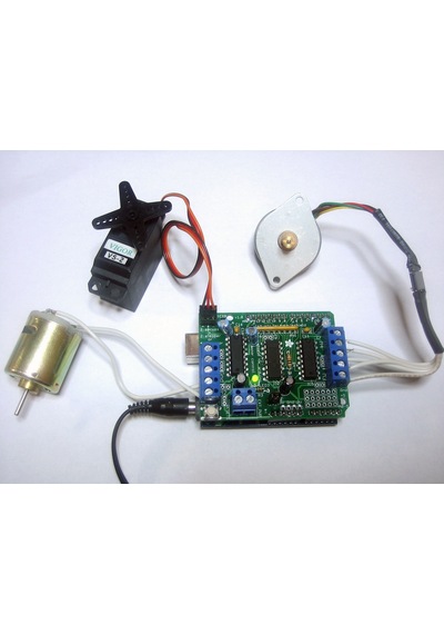 L293D Motor Shield-36V - 4 Dc Motor Sürücü - 2 Step Motor Sürücü