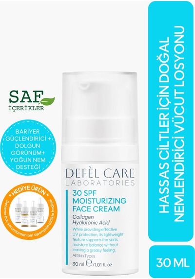 30 Spf Yüz Nemlendirici 30 Ml Yoğun Nem & Barıyer Güçlendirici