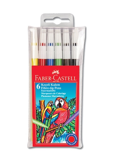 Faber Castellkeçeli Kalem 6 Renk