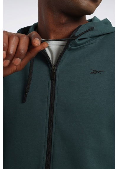 Reebok Dreamblend Fz Orman Yesılı Erkek Eşofman Üstü Yeşil-sıyah Yeşil - Siyah