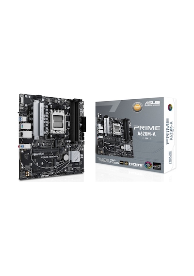 Asus Prime A620M-A-CSM AMD A620 6400 MHz (OC) DDR5 Soket AM5 mATX Anakart