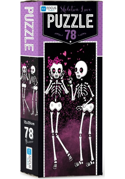 78 Parça Puzzle - Skeleton Love