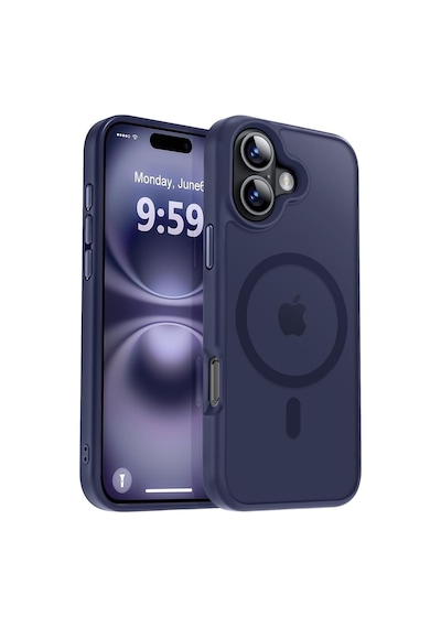 Güçlü Manyetik Telefon Kılıfı, Mag-safe İle Uyumlu Askeri Düzey Düşme Koruması Güçlü Silikon Kenarlar İnce Yarı Saydam Mat Koruyucu Kılıf Lacivert, Apple iPhone Uyumlu 16 6,1 İnç Sku: Zeusb0f1lmcp2r Güçlü Manyetik Telefon Kılıfı, Mag-safe İle Uyumlu Askeri Düzey Düşme Koruması Güçlü Silikon Kenarlar İnce Yarı Saydam Mat Koruyucu Kılıf Lacivert, Apple iPhone Uyumlu 16 6,1 İnç Sku: Zeusb0f1lmcp2r