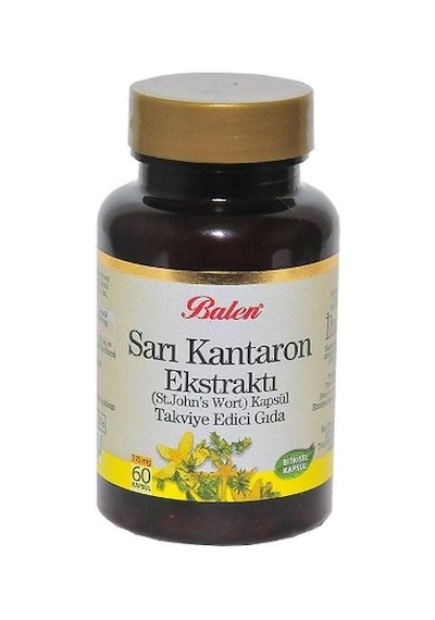 Balen Johns Wort Ekstraktı Sarı Kantaron 375 Mg 60   Kapsül