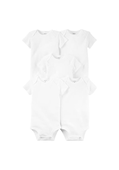 Carter'S 5'Li Bebek Body - 1L930510 Beyaz