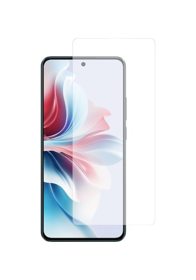 Oppo Reno 11f İle Uyumlu Temperli Ekran Koruyucu Kırılmaz Cam Ekonomik 5'li Paket