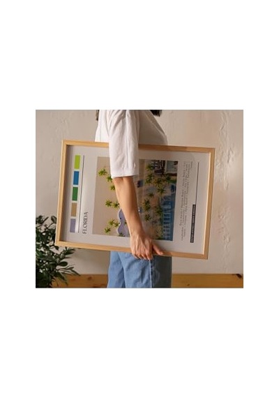 Travel Art Çerçevesiz Poster, Modern Dekoratif Çerçevesiz Poster, Tablo, Florida, 21 X 30