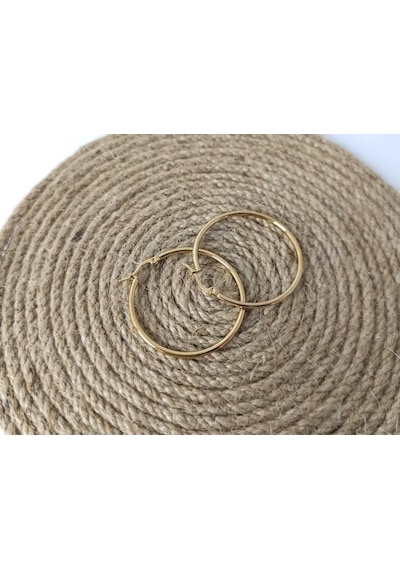 Hdmarketim 3 MM 316 L Çember Halka Küpe Çok Renkli