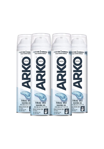 Arko Men Sensitive Tıraş Jeli 4x200ml