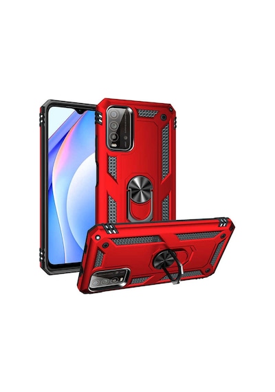 Xiaomi Poco M3 Kılıf Zore Vega Kapak Kırmızı