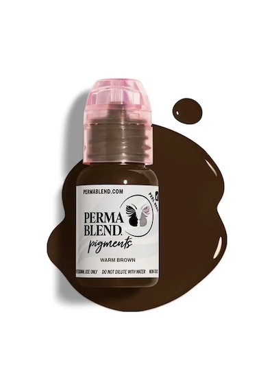 Perma Blend Warm Brown Kalıcı Makyaj Kaş Pigmenti 15ml Diğer