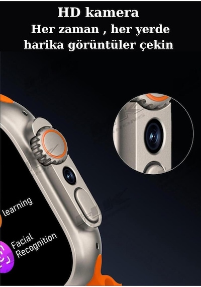 Hk Ultra One 4g/5g Akıllı Saat Sım & Gps Amoled Ekran 4gb Ram 32gb Kameralı & Fitness