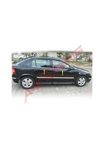 Opel Astra G Hb Krom Cam Çıtası Tk 2001-2009 4Prç Paslanmaz Çelik N11.3730