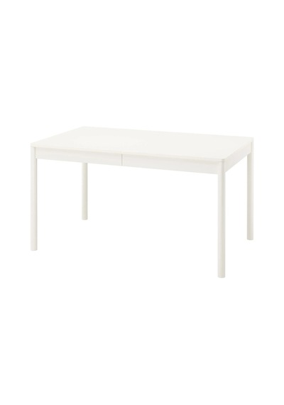 Ikea Beyaz Zarif Yemek Masası - Açılır Yemek Masası Ikea Beyaz Zarif Yemek Masası - Açılır Yemek Masası