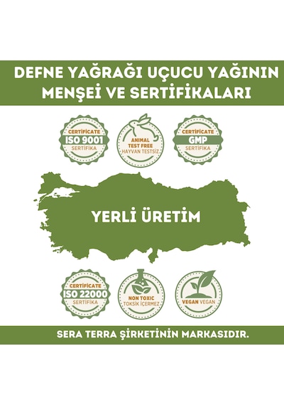 Defne Yaprağı Uçucu Yağı 5 Ml %100 Saf