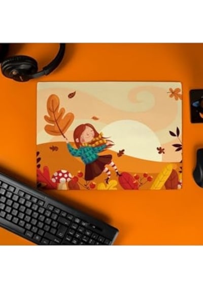 Sonbahar Tasarımlı 40x30 Mousepad - Mouse Pad - Fare Altlığı - Mouse Pad