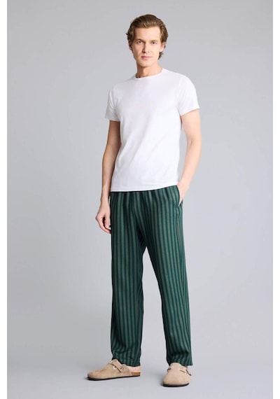Defacto Regular Fıt Uzun Boy Flanel Alt G9633ax26spkh440 Haki-kh440