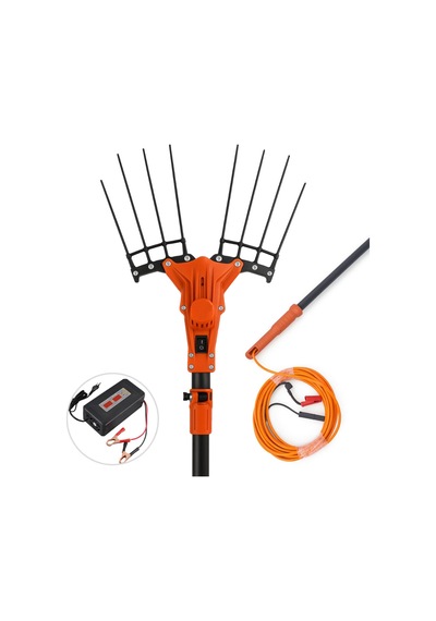 Hfs 12v Akülü Zeytin Hasat Makinesi + 12ah/12v Akü Şarj Cihazı