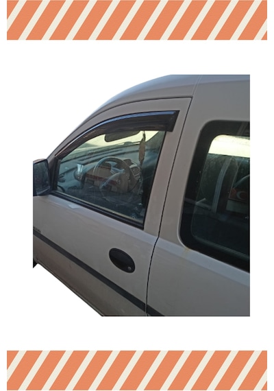 Opel Combo C 2001-2011 Modellerine Özel 2'li Mügen Tip Cam Rüzgarlığı