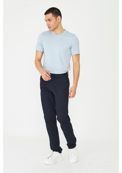 Lacivert Regular Fit Smart Casual Erkek Spor Pantolon Laci Lacivert Regular Fit Smart Casual Erkek Spor Pantolon Laci