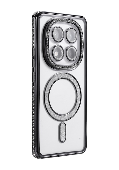 Newface - 100 - Xiaomi Redmi Note 14 Pro 5g Joke Simli Magneticsafe Kılıf - Matxzngz - - Siyah