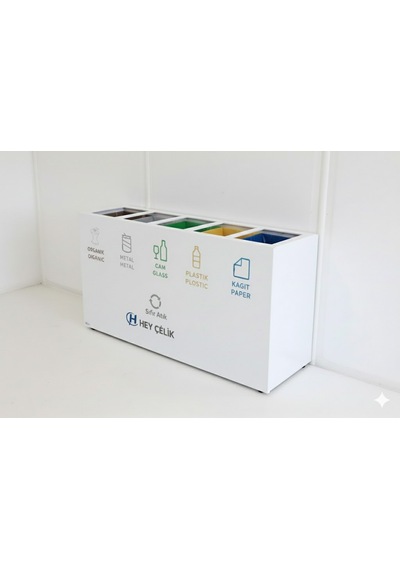 5 Li Sıfır Atık Geri Dönüşüm Ünitesi Gd-006 Profesyonel Metal Atık Ayrıştırma Sistemi Hey Çelik