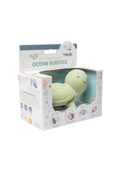 Tikiri Doğal Kauçuk Diş Kaşıyıcılı Oyuncak- Turtle