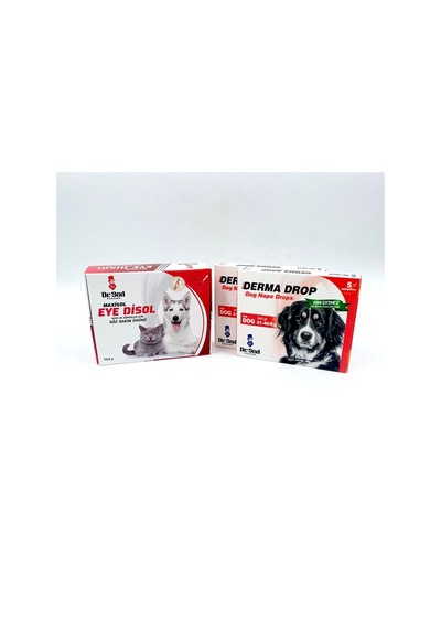 Dr. Sed Derma Köpek 21-40 KG Deri Bakım Ürünü 2 Kutu + Göz Bakım Ürünü