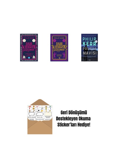 Dahi İkizlerin Serüvenleri - Cengiz Han In Mezar Soyguncuları + Dahi İkizlerin Serüvenleri - Savaşçı Cinler + Prusya Mavisi + Okuma Sticker'ları