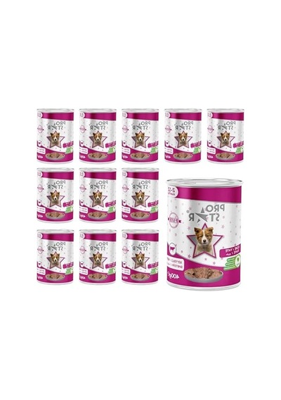 Yavru Köpek Biftekli Pate, 400 Gr X 12 Adet