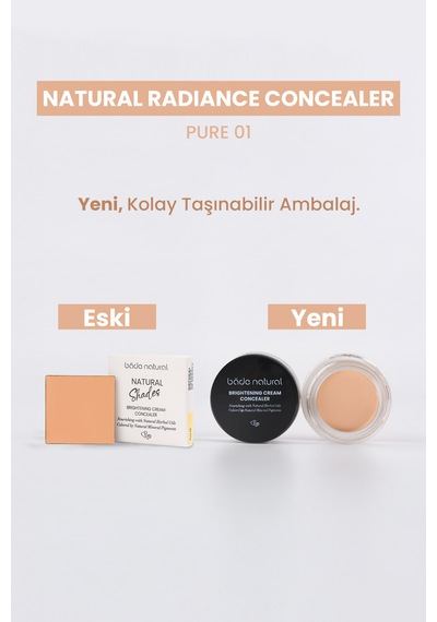 Bade Natural Natural Radiance Concealer Pure 01