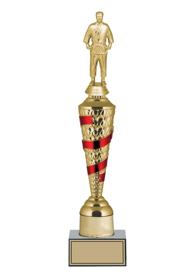 Odak Kupa - Figürlü Kupalar - Judo / Karate Figürlü Kupalar Fg-028 B - 45 Cm Altın - Beyaz