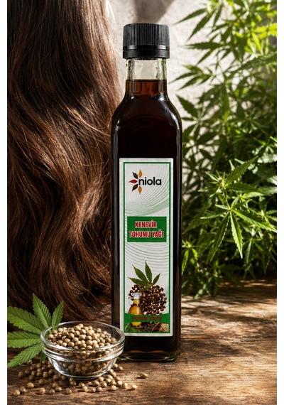 Soğuk Sıkım Kenevir Tohumu Yağı 250 Ml - Bitkisel Kenevir Tohumu Yağı - 917228112 Diğer