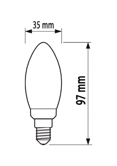 Philips 4.3w 40w Rustik Led Mum Ampul Sarı Şeffaf Cam 3 Adet