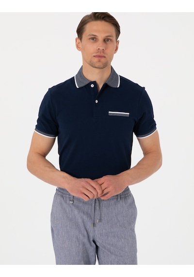 Pierre Cardin Erkek Lacivert Tişört 50307562-vr033 Lacivert