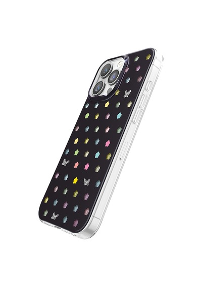 İphone 16 Pro Max Uyumlu Kılıf M-safe Şarj Özellikli Zore Paris Axen Sert Pc Kapak Siyah