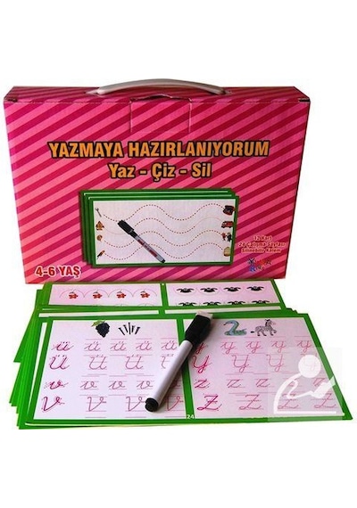Yazmaya Hazırlanıyorum (Yaz Çiz Sil) / Kolektif